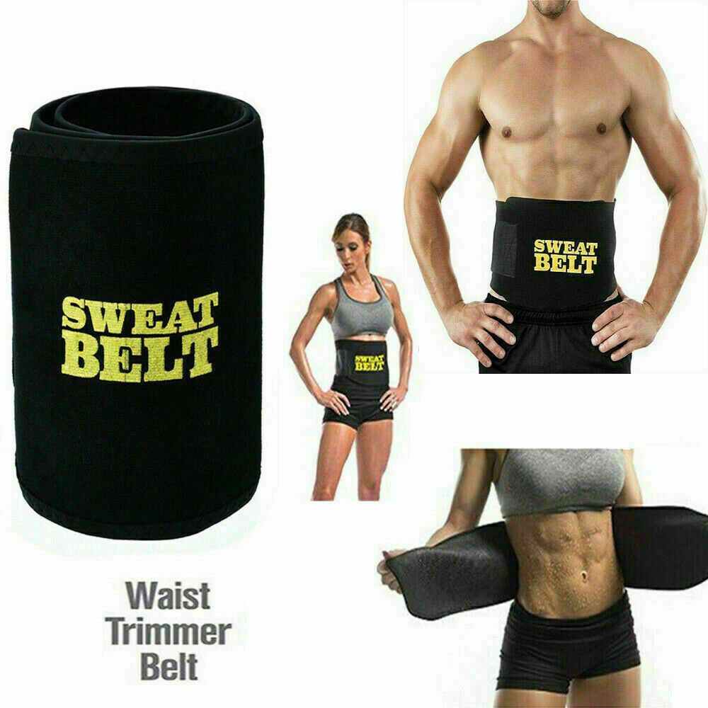 Men waist trainer belt, Abdominal sweat body shaper, Men slimming girdle for weight loss, Waist trimmer belt men